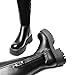 DREAM PAIRS Women's Platform Over The Knee Boots Lug Sole Round Toe Thigh High Long Chunky Block Heels Fall Boots,Size 10,Black-Pu,SDOB2309W