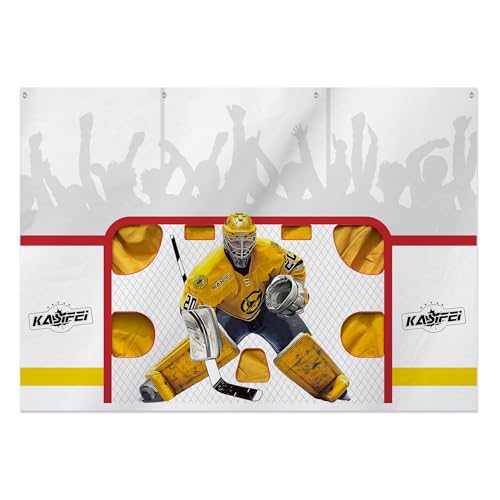 kasifei 7 x 10 Heavy Duty Hockey Shooting Tarp Garage & Wall Protection