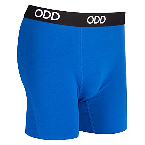 Odd Sox, Basix Men's Boxer Briefs Athletic Underwear, Solid Colors3
