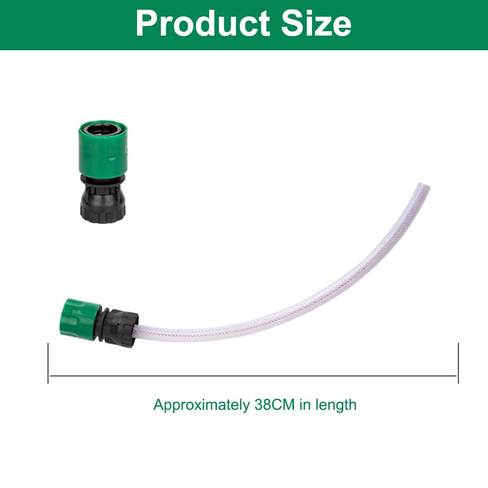 Adapter do butelek z napojami do myjki wysokociśnieniowej, adapter do myjki ciśnieniowej, przyłącze do butelek, wąż do napojów, łącznik do butelek z wężem, 2 szt