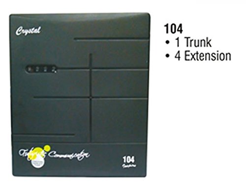 Crystal EPABX Inspire 104 for 4 line intercommunication