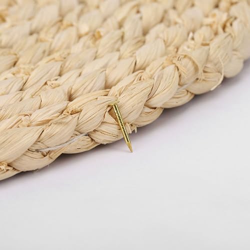 100 clavos de cabeza redonda de latón para fijación fuerte en bisagras de muebles domésticos – Duraderos de 10 mm / 15 mm / 18 mm / 22 mm (15 mm de largo) miniatura 4