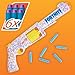 Nerf Fortnite Frenz 4 Ever Blaster, Bonus Code to Unlock Frenz 4 Ever Wrap in The Game, 6 Elite Darts, 6-Dart Drum, Fortnite Gifts