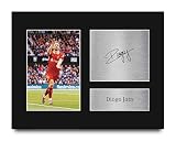 HWC Trading Diogo Jota Liverpool Gifts Printed Signed Autograph Picture for Fans and Supporters - US Letter Size