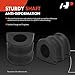 A-Premium 2 x Front To Frame Sway Bar Bushing Kit, Compatible with Nissan Frontier 2005-2021, Pathfinder 2005-2012, Titan 2004-2015 2017-2024, Xterra 2005-2015