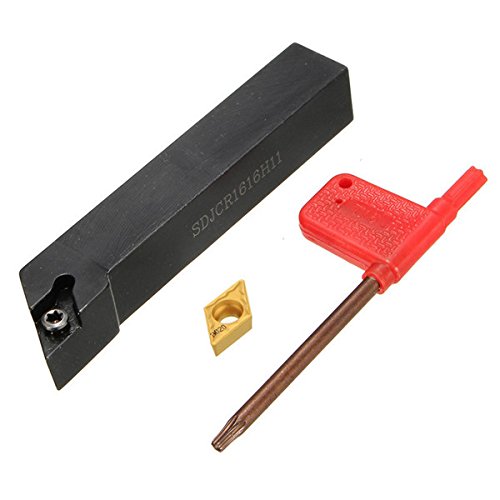 EsportsMJJ FEVERWORK SDJCR1616H11 16 x 100 mm uchwyt tokarskie narzędzie do toczenia wiertło z wkładką DCMT11T308