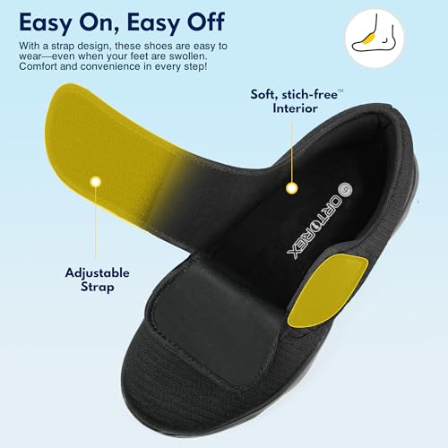 Women Orthopedic Diabetic Walking Sneakers Swollen Feet Shoes4