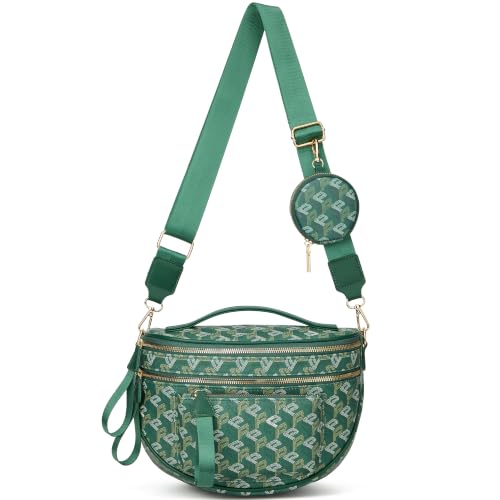 Image of Makes Checkered Crossbody Bag Bum Bag for Women with Pouch