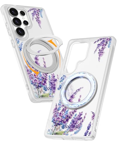 Coque Samsung S25 Ultra MagSafe fleurie pour un usage quotidien mains libres