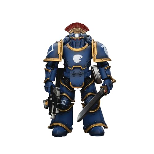 Figurine JoyToy Warhammer 40k Ultramarines MKIII et son épée énergétique