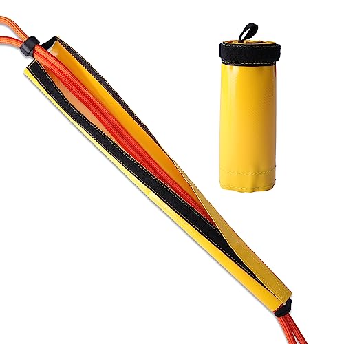 Rope Protector Sleeve Portable Anti-Wear Durable PVC Lightweight Rope Guard