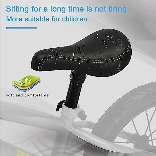 Miniatura 5 de GASLIKE 16 Inch Balance Bike for Big Kids Boys and Girls, No Pedal Sports Training Bicycle, Adjustable Seat Pneumatic Tires Quick Assembly