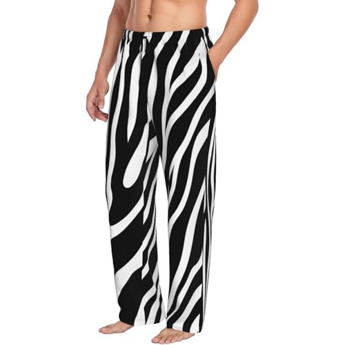 Realistic Deer Skin Print Men's Pajama Pants Comfy Sleepwear Lounge Pant Drawstring Pajama Bottoms With Pockets2