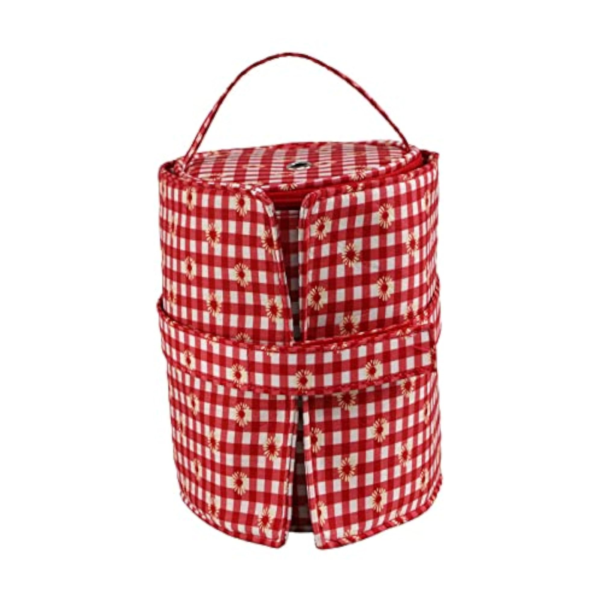Knitting Bag with Zipper Closure, Small Yarn Organizer