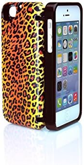 all in case - iPhone 5/5s Wallet Case - Card Holder - With Mirror and Attachable Strap - Leopard
