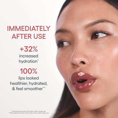 Image of LANEIGE JuicePop Box Lip Tint #3 Lo-Fi Mauve | The Laneige JuicePop Box Lip Tint offers a fresh take on lip color with its transformative Water-to-Oil formula.