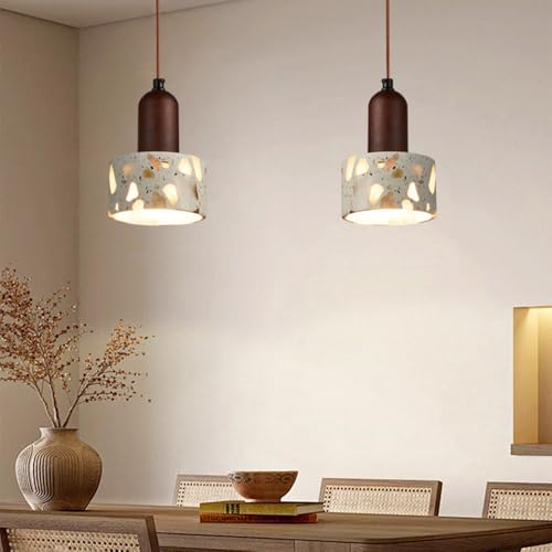Lustre de chevet médiéval à LED 12cm en terrazzo rétro - 5