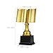UKCOCO Champion Reading Award Trophy: Gold Book Design with Black Base, Inspire Young Readers & Students - Plastic Reader Trophy Perfect for School Competitions Book Clubs (7.86 Inch)