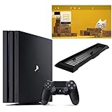 PlayStation 4 Pro ジェット・ブラック 1TB  (CUH-7200BB01)【Amazon.co.jp限定】アンサー 縦置きスタンド付 & オリジナルカスタムテーマ (配信)