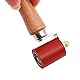 VOANZO 40 mm hohe Temperaturbeständigkeit, Silikon-Nahtroller, Handroller, Tapetenrolle, Rot