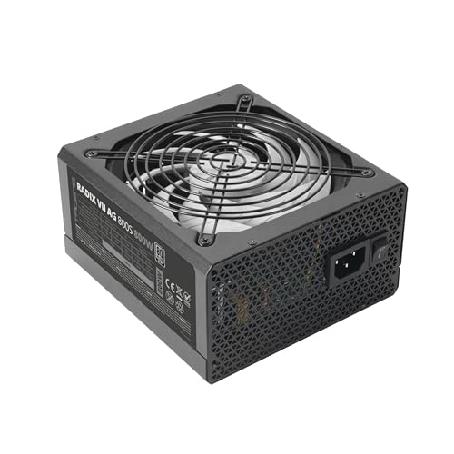 Ya en mundofriki.es: Tacens RADIX VII AG 800S, Fuente Alimentación PC ATX 800W, 10 Años Seguridad, 80Plus Silver, 87% Eficiencia, Tecnologías SMD y DC-DC, Ventilador AI-RPM 14cm FDB, Condensadores Japoneses TK 105º, Negro