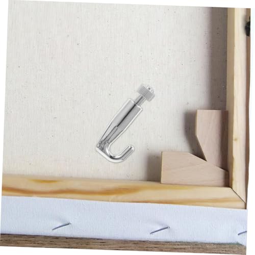 Image of Gadpiparty 2pcs Picture Hanging Hooks for Artwork Heavy Duty Picture Frame Hooks Wire Hangers for Galleries and Homes