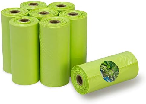 ARQUIVET Bolsas Bio compostables de excrementos para perros - 8 r...