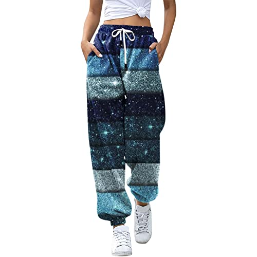 Generisch High Waist Casual Fitness Trousers Fashionable Loose Sweatpants Long Wide Leg Jogging Bottoms Outdoor Fitness Harem Trousers High Waist with Pockets and Drawstring Sports Trousers Baggy Generisch High Waist Casual Fitness Trousers Fashionable Loose Sweatpants Long Wide Leg Jogging Bottoms Outdoor Fitness Harem Trousers High Waist with Pockets and Drawstring Sports Trousers Baggy