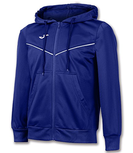 Joma Tricot Felpa con Cappuccio, Royal, 2XS