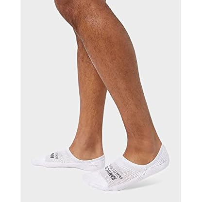 32 DEGREEES Men's 6 Pack Comfort No Show Socks | Anti-Odor | Cushioned Heel | Fitted | Active | Casual | Work - Image 6