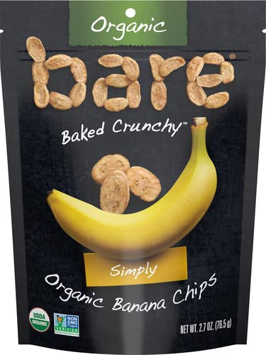 Bare Organic Banana Chips Simply, 2.7 Oz