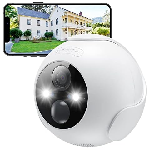 Cámara Vigilancia Exterior SwitchBot 1080P con Detección Humana y PIR Cover