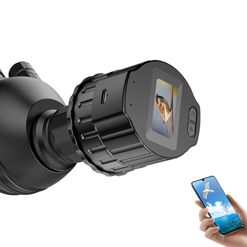 WiFi Telescope Camera Eyepiece: 64GB Electronic Eyepiece, 1.5" Screen, 1080P FHD Recording, Telescope Microscope Accessories, 25mm-50mm Planetary Camera for Astrophotography, Bird Watching by maigevi - Used condition - US$116.97