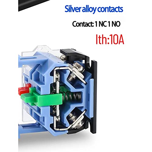 Button Switch (Red/Green Emergency Stop)