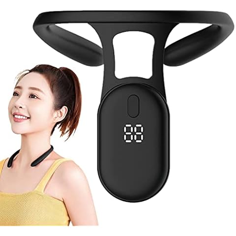 Vecksoy Masajeador de cuello EMS Mini eléctrico Cover