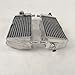 Left side & Right side of Aluminum Radiator For Kawasaki KX125 1994-2002 / KX250 1994-2004 1994 1995 1996 1997 1998 1999 2000 2001 2002 2003 2004