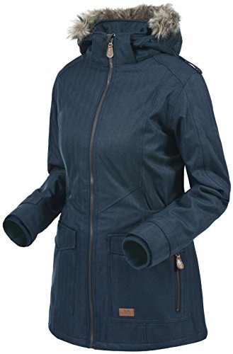 Trespass Everyday Chaqueta, Mujer, Azul-Azul Marino, Small