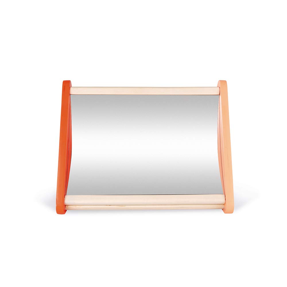 Janod - Essentiel - Gli Specchi - Gioco Educativo in Legno per La Prima Infanzia - Pittura Ad Acqua - A Partire da 18 Mesi, J05069