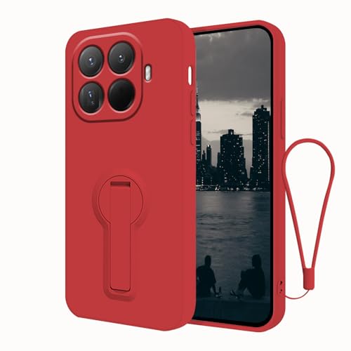 Coque Xiaomi 15T Pro antichoc avec dragonne amovible et béquille