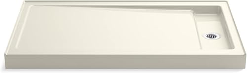 Miniatura 7 de Kohler K-9178-0 9178-0 RECEPTOR W/RH CTR DRN, 60X34, 4.50 x 34.00 x 60.00 pulgadas, blanco