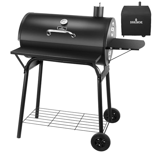 DNKMOR 30INCH Barrel Charcoal Grill