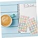 Holibanna 16 Sheets Punch Reinforcement Stickers for Star Paper Planner Binder Hole Punch Sticker Labels for Loose Leaf Wide Ruled Paper Binder