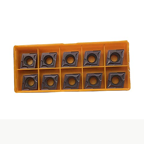 10 piezas de insertos de carburo CCMT432 para torno miniatura 1