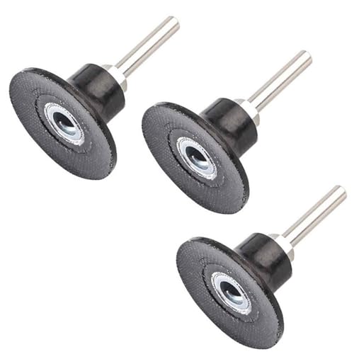 3PCS Sanding Disc Pad Holder Roll Lock Disc Holder 2 Inch Surface Conditioning Disc Holder WIth Shank