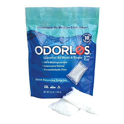 Valterra Odorlos V77011 Holding Tank Treatment (4oz Packets, 10 per box),1 Pack