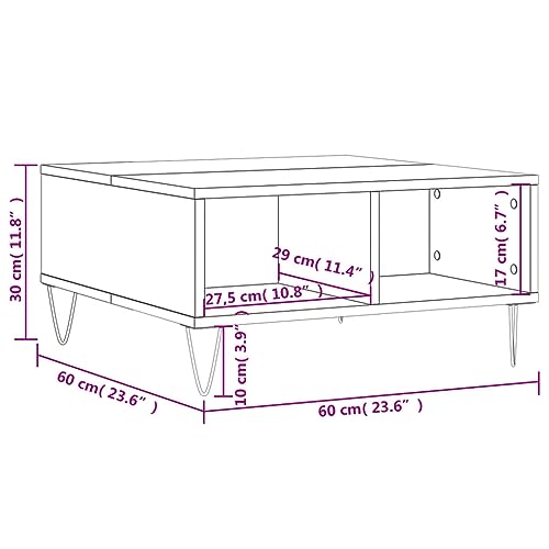 Table basse bois d'ingénierie stable pour éviter les secousses - 3