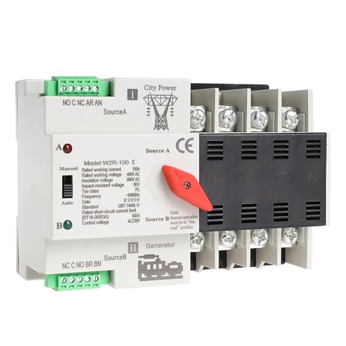 ATS W2R 4P interruptor de transferencia automática para solucionar cortes de luz 3