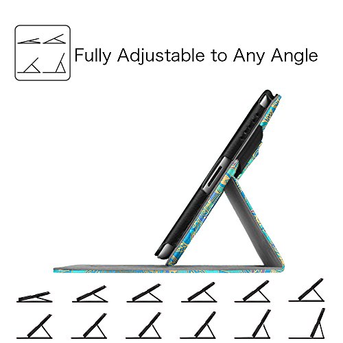 Fintie Case For Ipad 2/3/4 - [Corner Protection] Multi-Angle Viewing, Headrest Stand Cover W/Elastic Hand Strap, Auto Sleep/Wake For Ipad 4 With Retina Display/Ipad 3 / Ipad 2, Shades Of Blue #TOP2