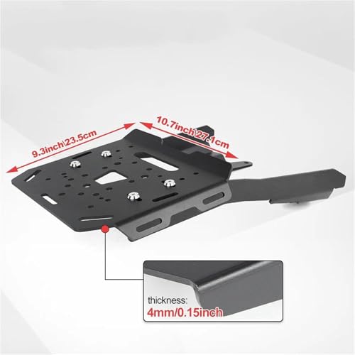 Porte-bagages arrière CB125F support de charge robuste et durable - 3