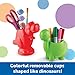 Learning Resources Create-a-Space Kiddy Center Dinos, 5 Pieces, Ages 3+, classroom supplies, school supplies for teachers, caddy organizer, classroom organizers